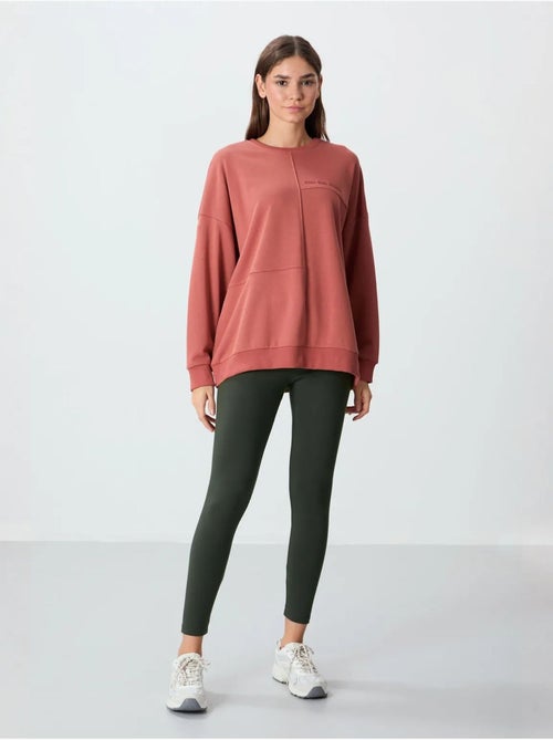 Sweatshirt oversize à col rond tommy - Kiabi Sweatshirt oversize à col rond tommy - Kiabi