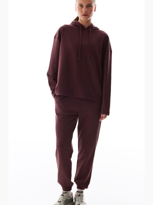 Sweatshirt oversize uni à manches longues penti - Kiabi Sweatshirt oversize uni à manches longues penti - Kiabi