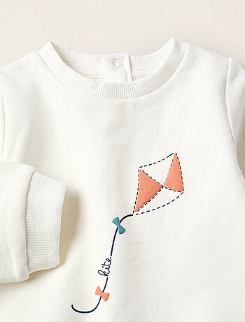 Sweatshirt + Pantalon en coton polyester peigné