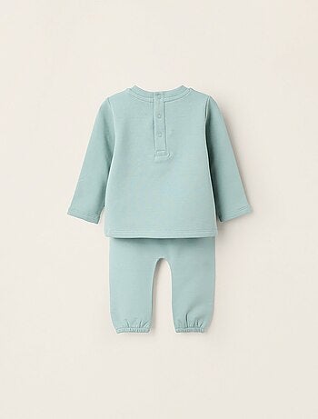 Sweatshirt + Pantalon en coton polyester peigné