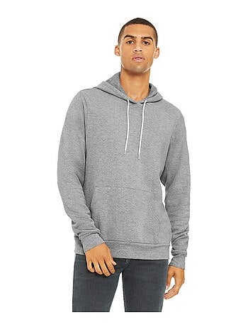 Sweatshirt polaire à capuche - bella + canvas
