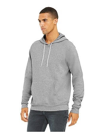 Sweatshirt polaire à capuche - bella + canvas