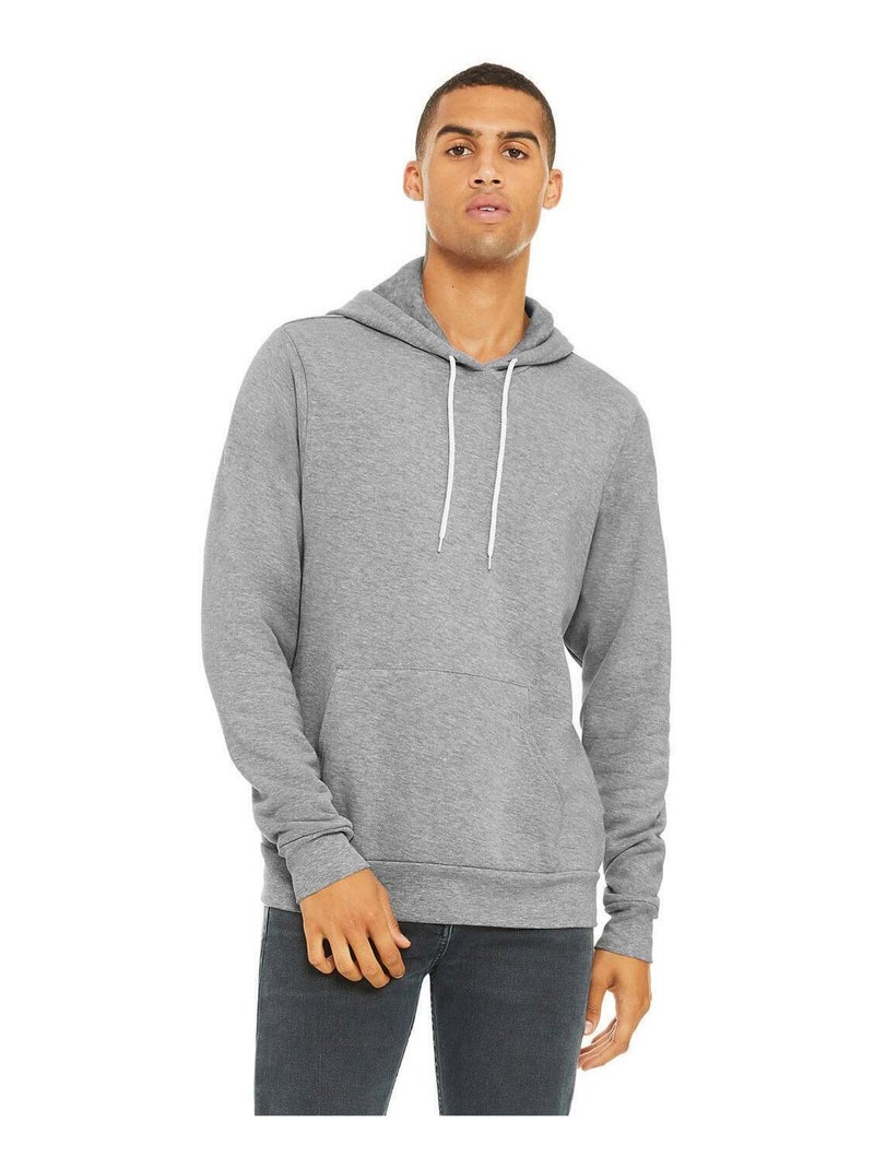 Sweatshirt polaire à capuche - bella + canvas Noir - Kiabi