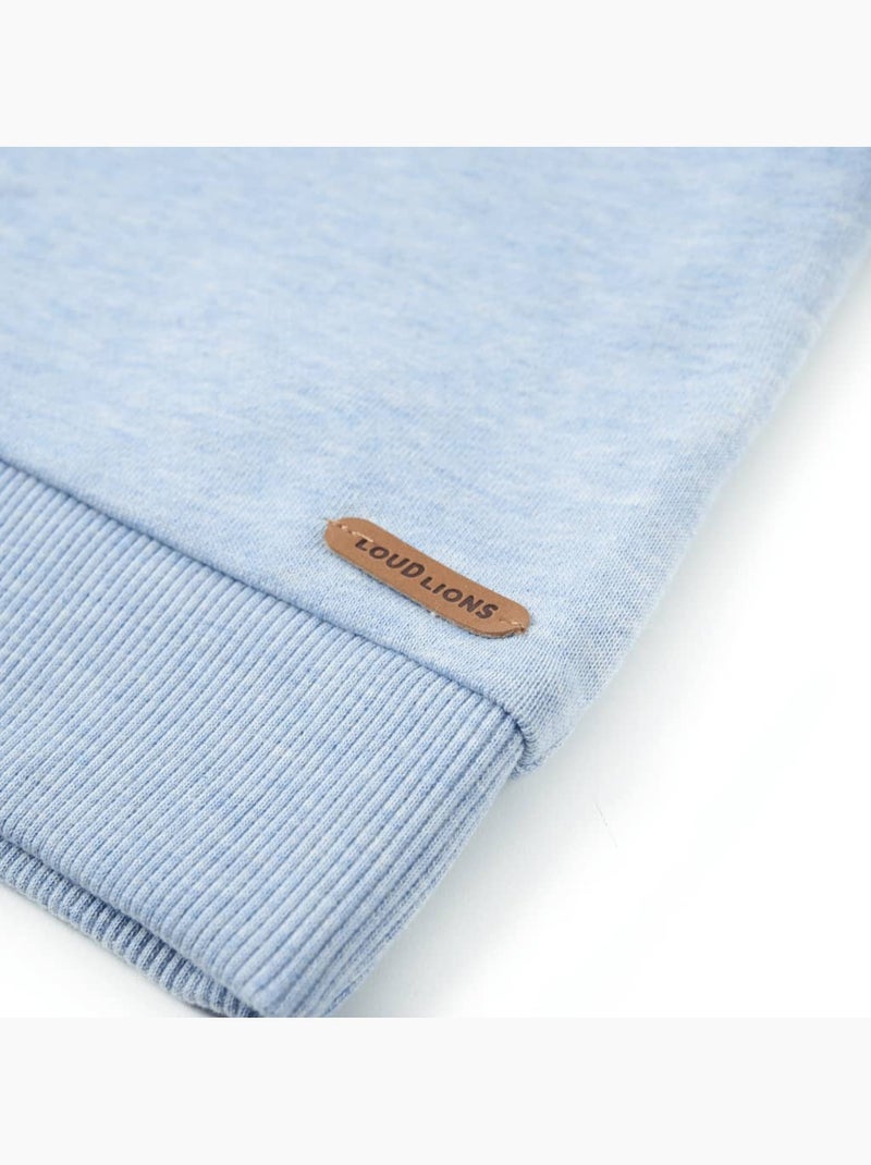 Sweatshirt Pour Enfants Coton - VidaXL Bleu - Kiabi