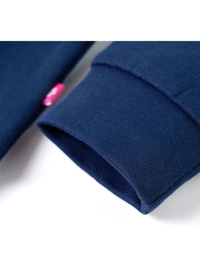 Sweatshirt Pour Enfants Coton - VidaXL Bleu - Kiabi