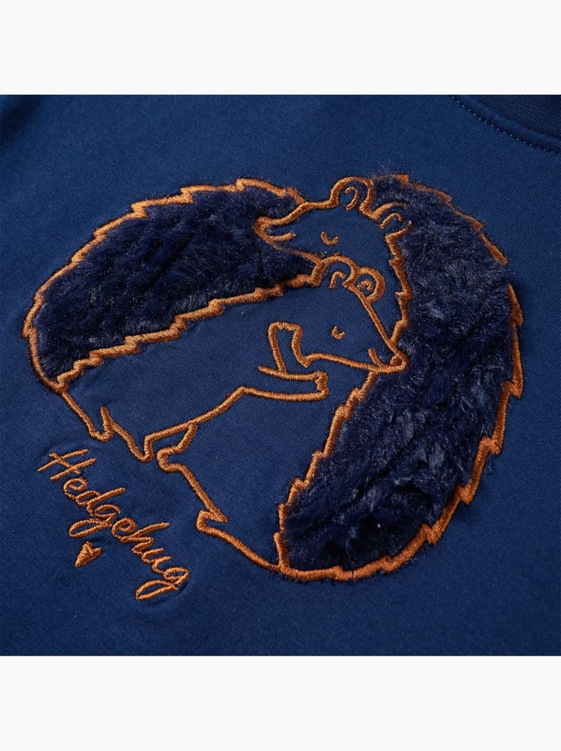 Sweatshirt Pour Enfants Coton - VidaXL Bleu - Kiabi