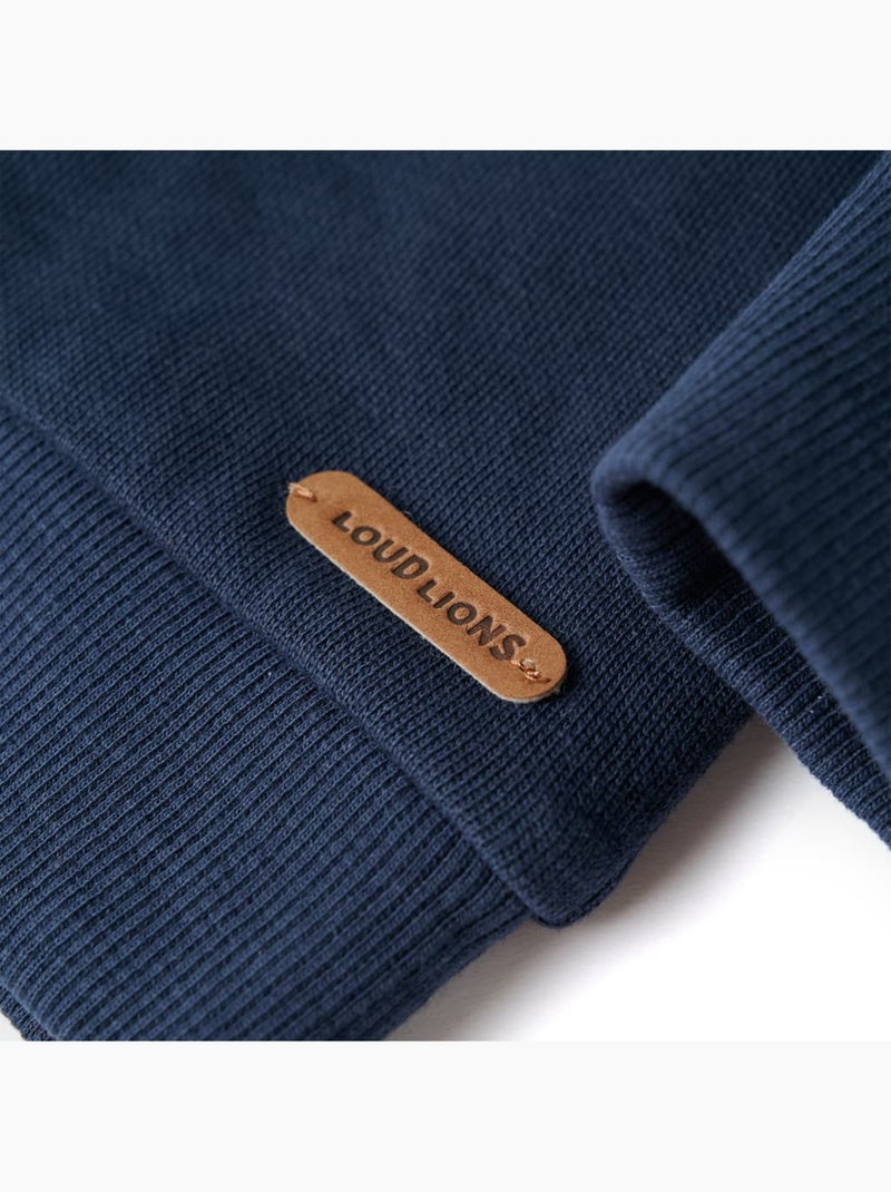 Sweatshirt Pour Enfants Coton - VidaXL Bleu - Kiabi