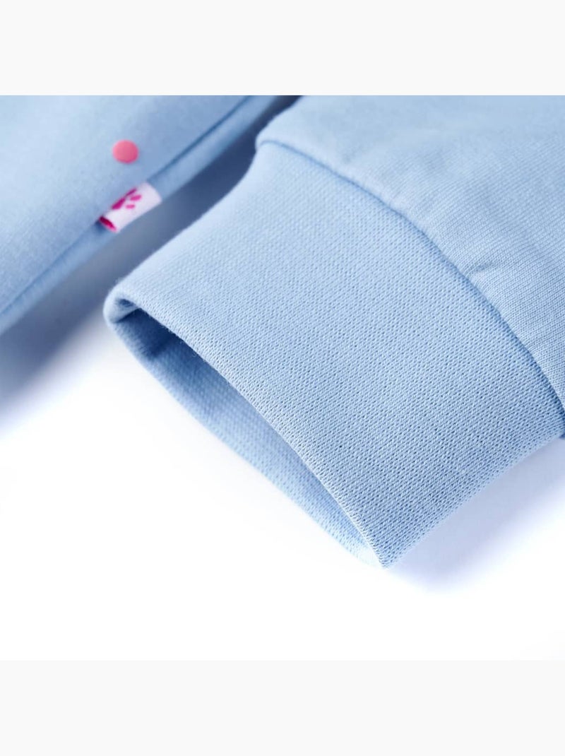 Sweatshirt Pour Enfants Coton - VidaXL Bleu - Kiabi