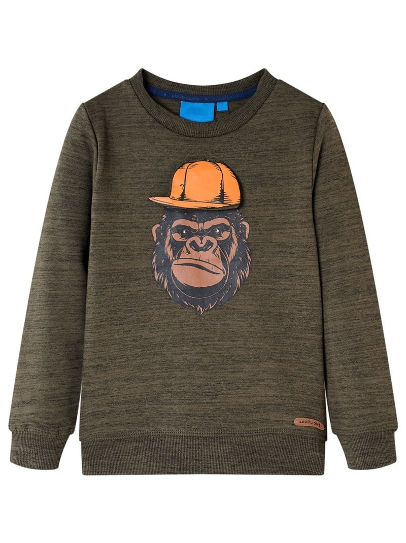 Sweatshirt Pour Enfants Coton - VidaXL Camel - Kiabi