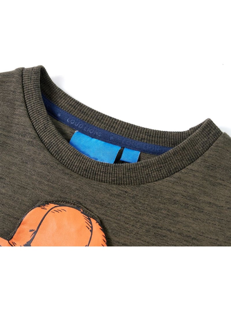 Sweatshirt Pour Enfants Coton - VidaXL Camel - Kiabi