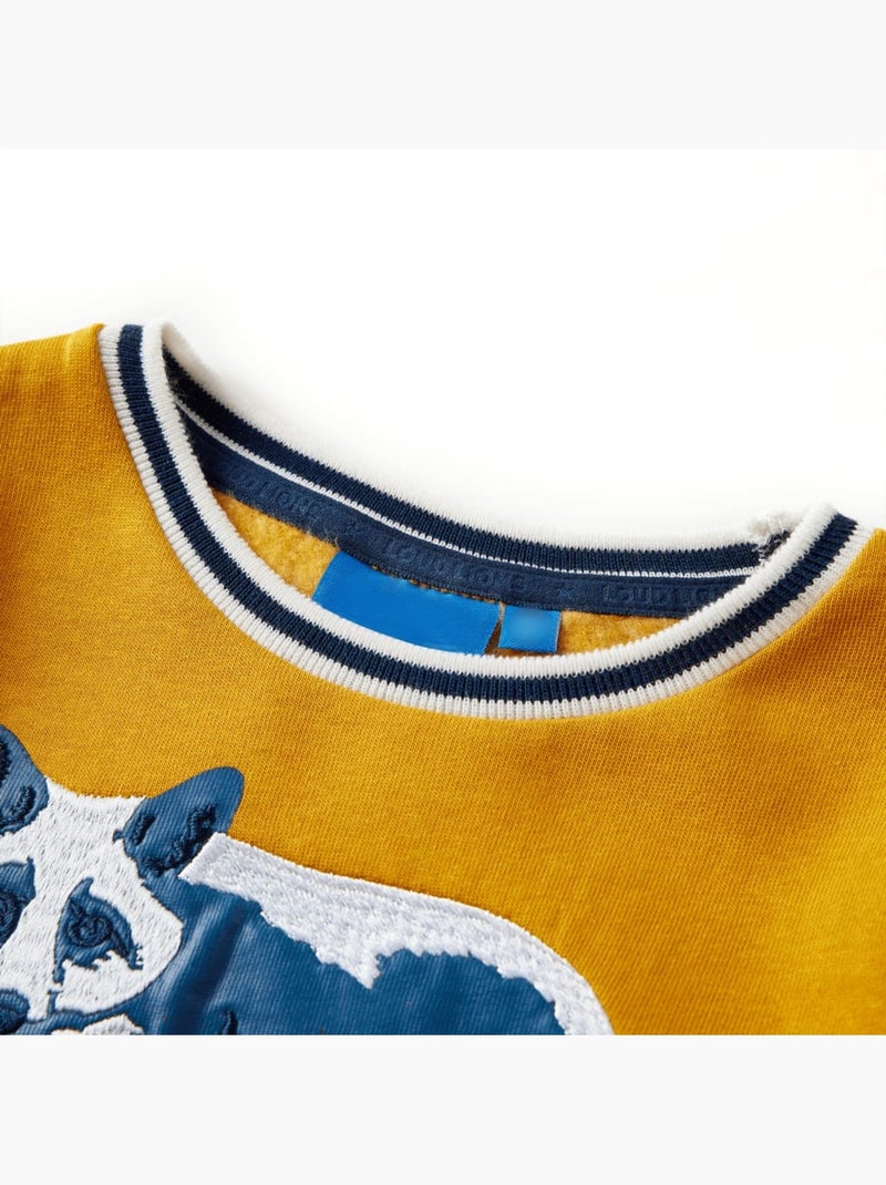 Sweatshirt Pour Enfants Coton - VidaXL Jaune - Kiabi