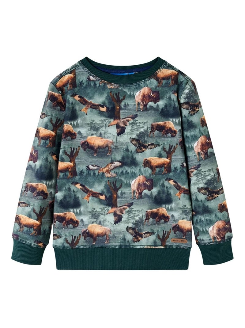 Sweatshirt Pour Enfants Coton - VidaXL Multicolore - Kiabi