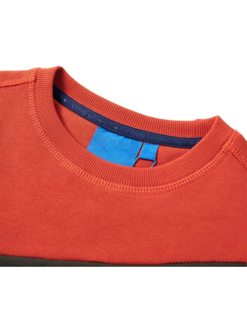 Sweatshirt Pour Enfants Coton - VidaXL Orange - Kiabi