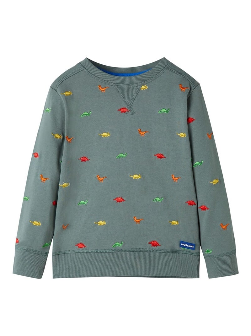 Sweatshirt Pour Enfants Coton - VidaXL Vert - Kiabi