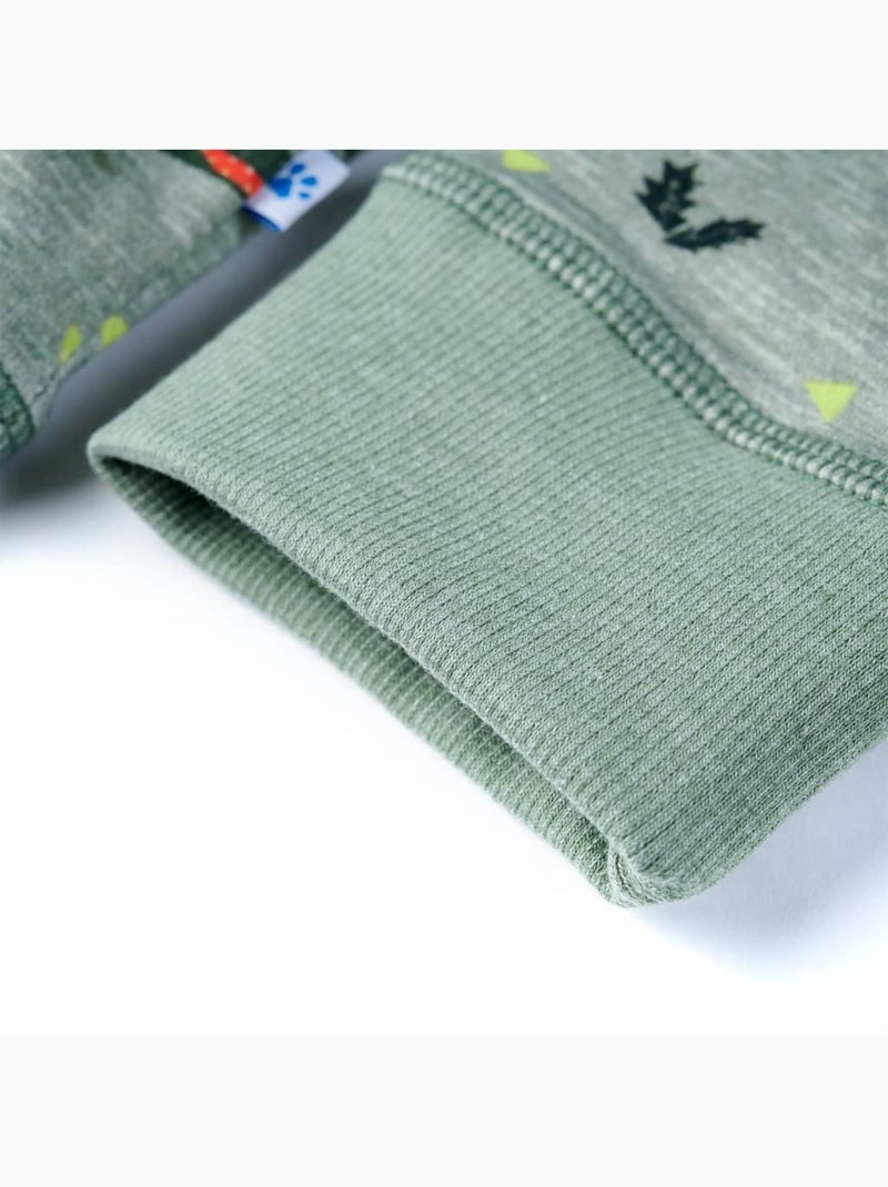 Sweatshirt Pour Enfants Coton - VidaXL Vert - Kiabi