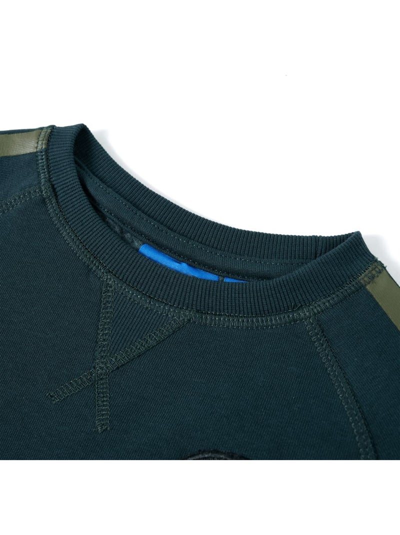 Sweatshirt Pour Enfants Coton - VidaXL Vert - Kiabi