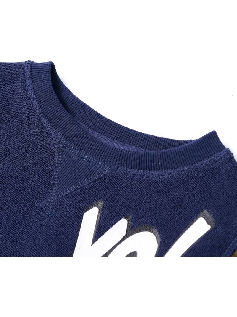 Sweatshirt Pour Enfants Tissu - VidaXL Bleu - Kiabi