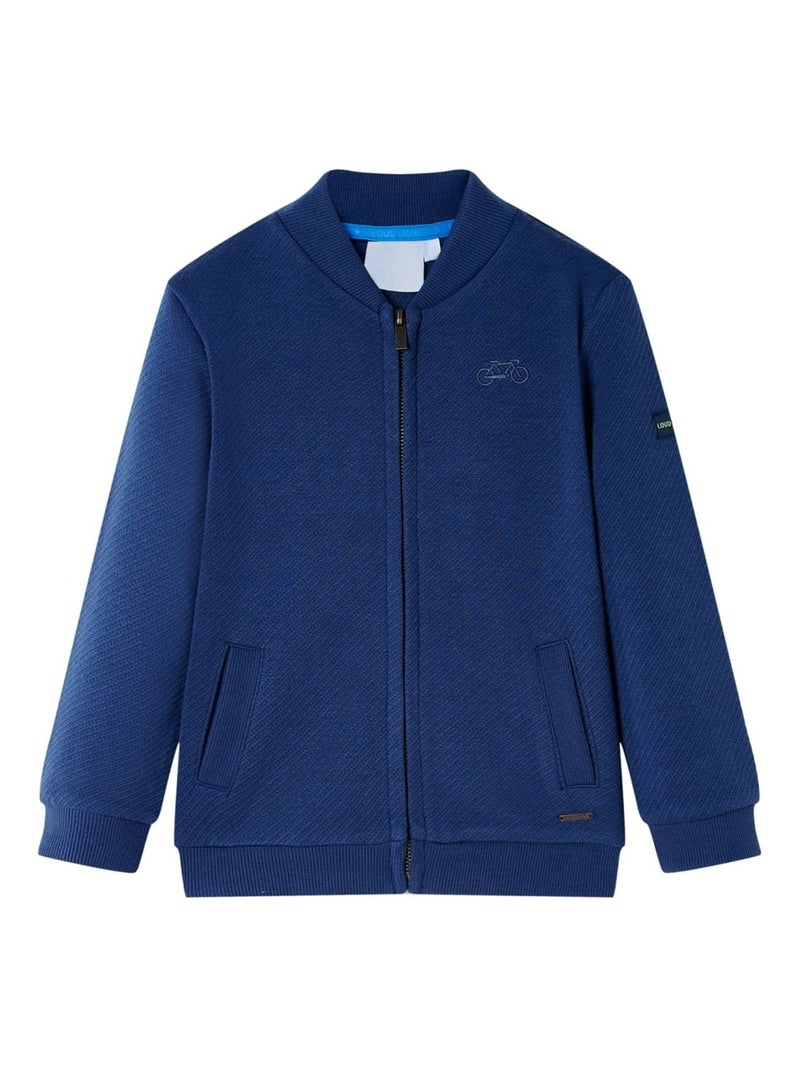 Sweatshirt Pour Enfants Tissu - VidaXL Bleu - Kiabi