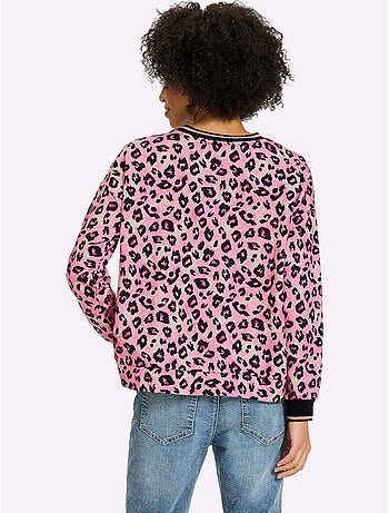 Sweatshirt pur coton - taille standard - helline
