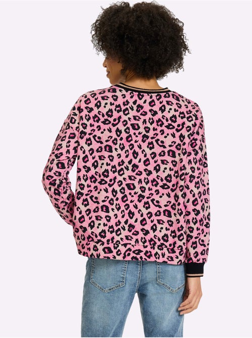 Sweatshirt Pur Coton - Taille Standard - Helline - Kiabi Sweatshirt Pur Coton - Taille Standard - Helline - Kiabi