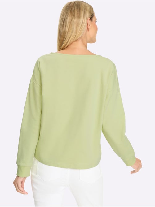 Sweatshirt Pur Coton - Taille Standard - helline - Kiabi