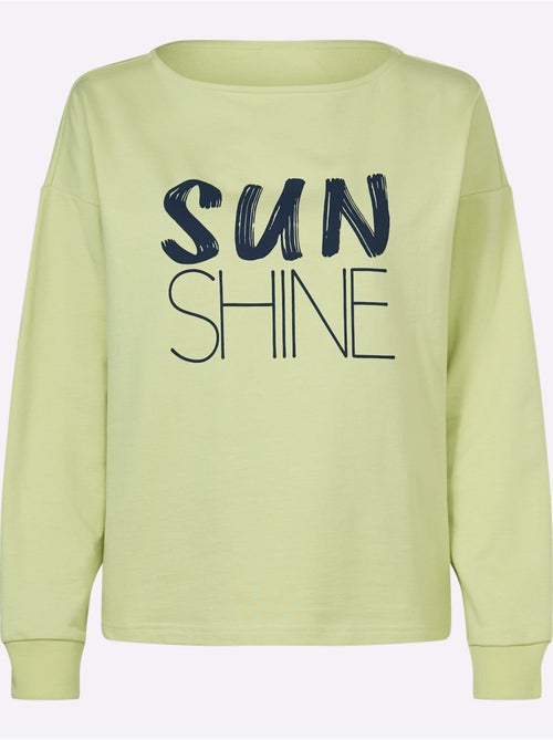 Sweatshirt Pur Coton - Taille Standard - helline - Kiabi