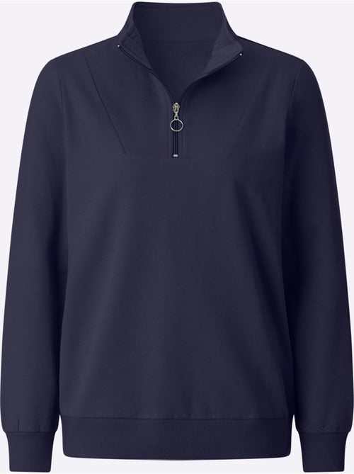 Sweatshirt pur coton - taille standard - witt - Kiabi