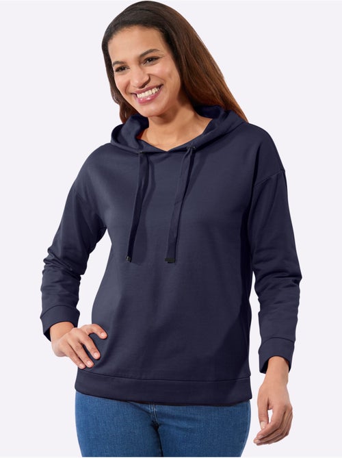 Sweatshirt pur coton - taille standard - witt - Kiabi Sweatshirt pur coton - taille standard - witt - Kiabi
