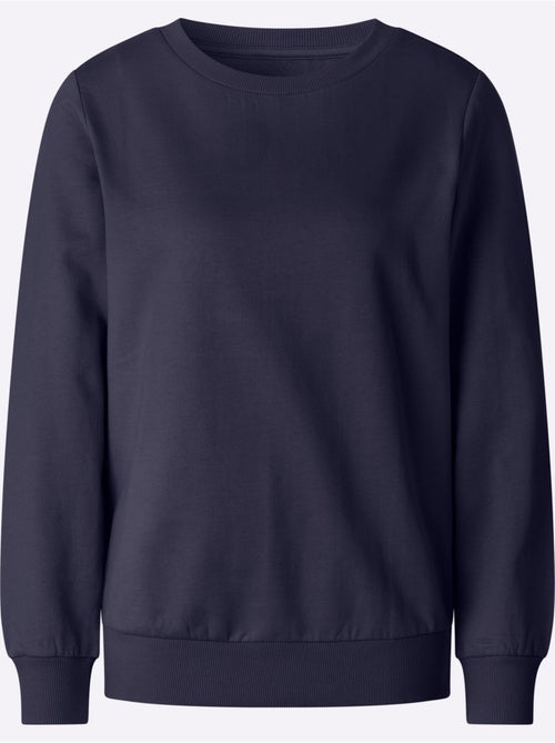 Sweatshirt pur coton - taille standard - witt - Kiabi