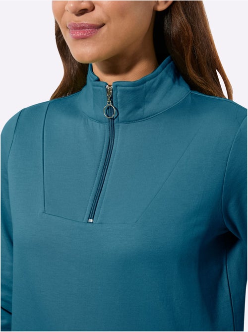Sweatshirt pur coton - taille standard - witt - Kiabi