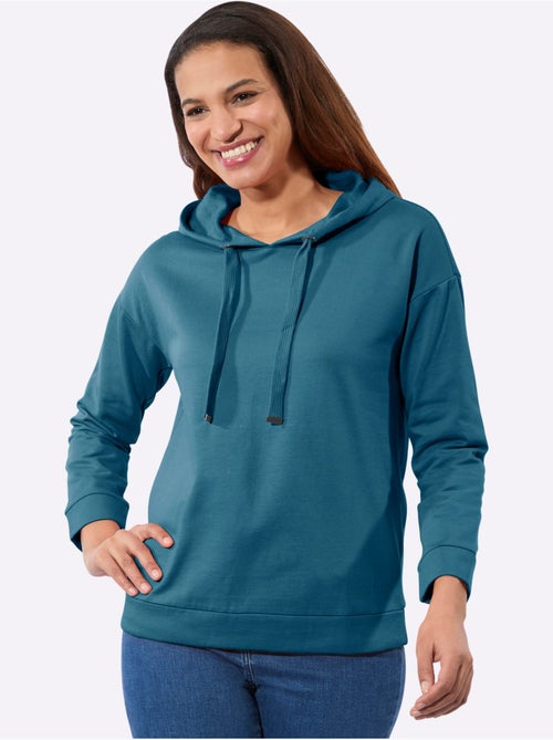 Sweatshirt pur coton - taille standard - witt - Kiabi