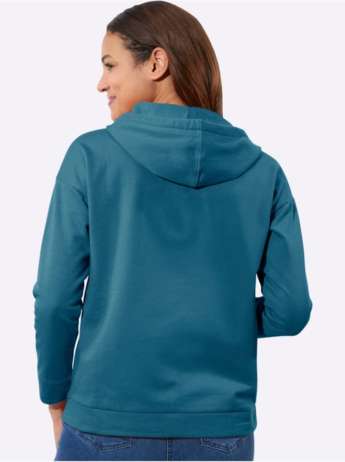 Sweatshirt pur coton - taille standard - witt - Kiabi