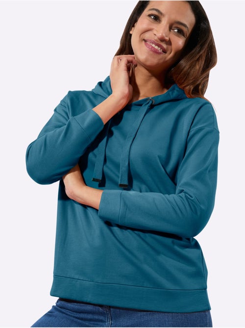 Sweatshirt pur coton - taille standard - witt - Kiabi