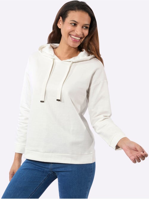 Sweatshirt pur coton - taille standard - witt - Kiabi
