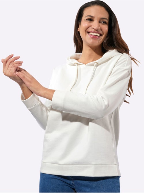 Sweatshirt pur coton - taille standard - witt - Kiabi