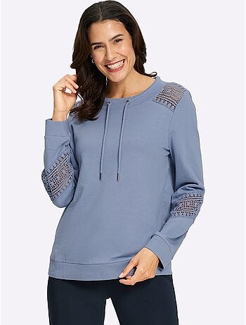 Sweatshirt pur coton - taille standard - witt