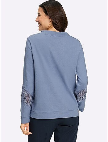 Sweatshirt pur coton - taille standard - witt