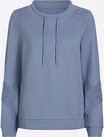 Sweatshirt pur coton - taille standard - witt