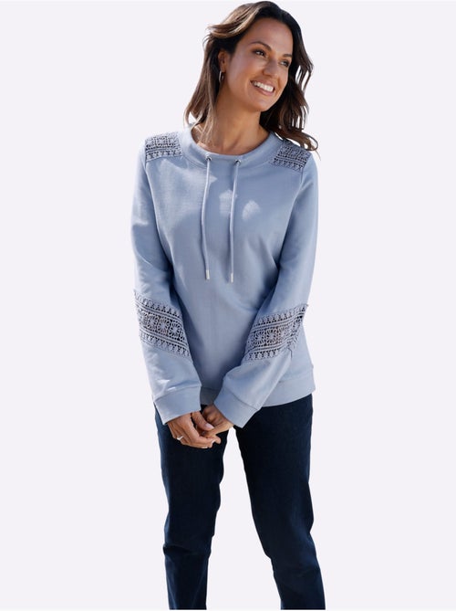 Sweatshirt Pur Coton - Taille Standard - Witt - Kiabi