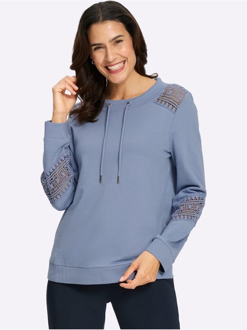 Sweatshirt Pur Coton - Taille Standard - Witt - Kiabi