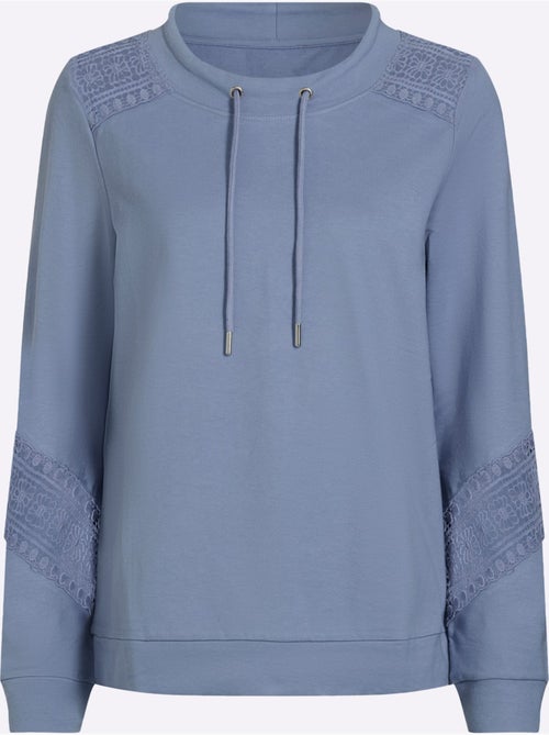 Sweatshirt Pur Coton - Taille Standard - Witt - Kiabi