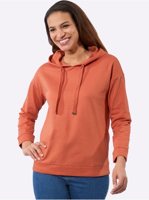 Sweatshirt pur coton - taille standard - witt - Kiabi