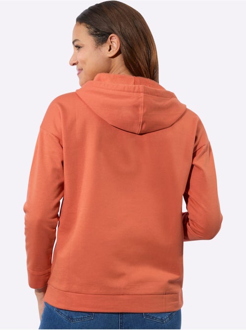 Sweatshirt pur coton - taille standard - witt - Kiabi