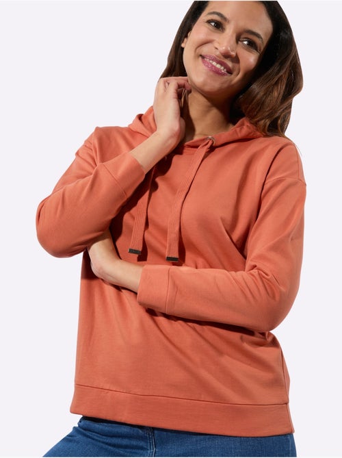 Sweatshirt pur coton - taille standard - witt - Kiabi