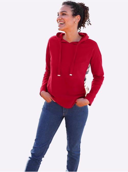 Sweatshirt pur coton - taille standard - witt - Kiabi