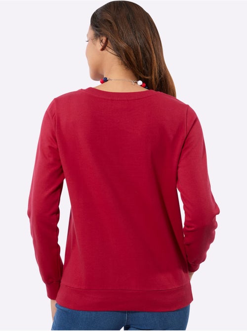 Sweatshirt pur coton - taille standard - witt - Kiabi Sweatshirt pur coton - taille standard - witt - Kiabi