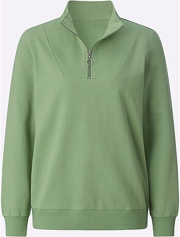 Sweatshirt pur coton - taille standard - witt