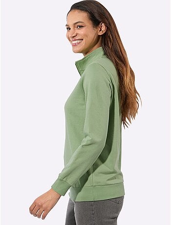 Sweatshirt pur coton - taille standard - witt
