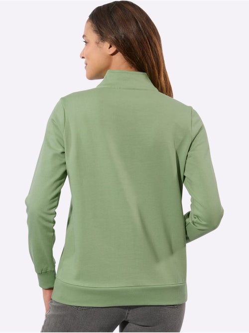 Sweatshirt pur coton - taille standard - witt - Kiabi Sweatshirt pur coton - taille standard - witt - Kiabi