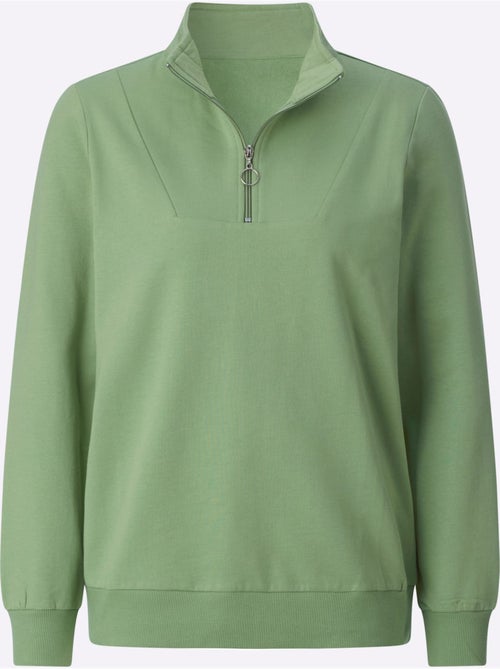 Sweatshirt pur coton - taille standard - witt - Kiabi Sweatshirt pur coton - taille standard - witt - Kiabi